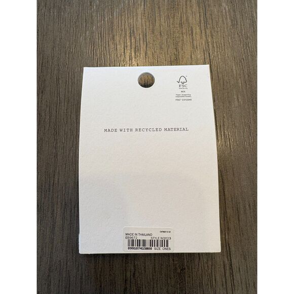 Madewell Demi-Fine Bezel Set Station Bracelet - NWT - Picture 5 of 5